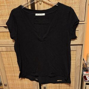 We the Free V-Neck Short Sleeve Tee